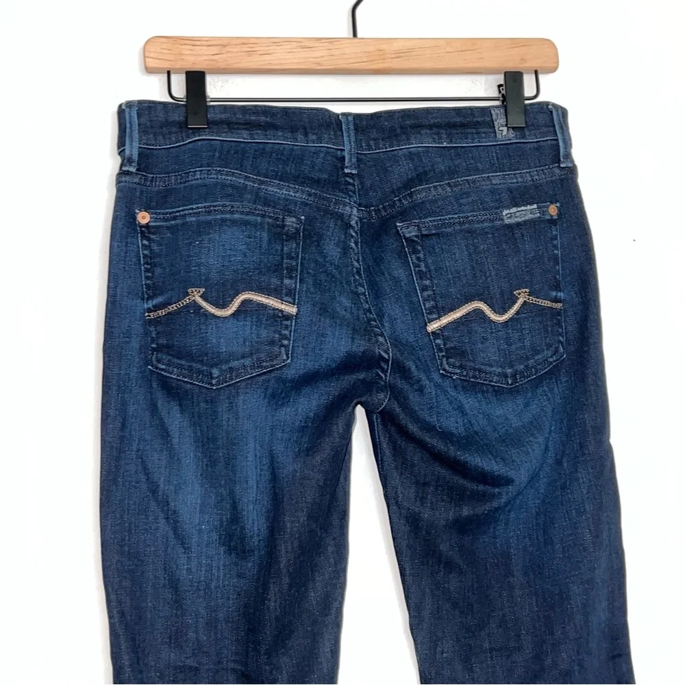 7 for All Mankind Kaytie Flare Jeans size 29 - Picture 8 of 12